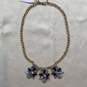 NWT J.Crew Adjustable Jeweled Statement Necklace